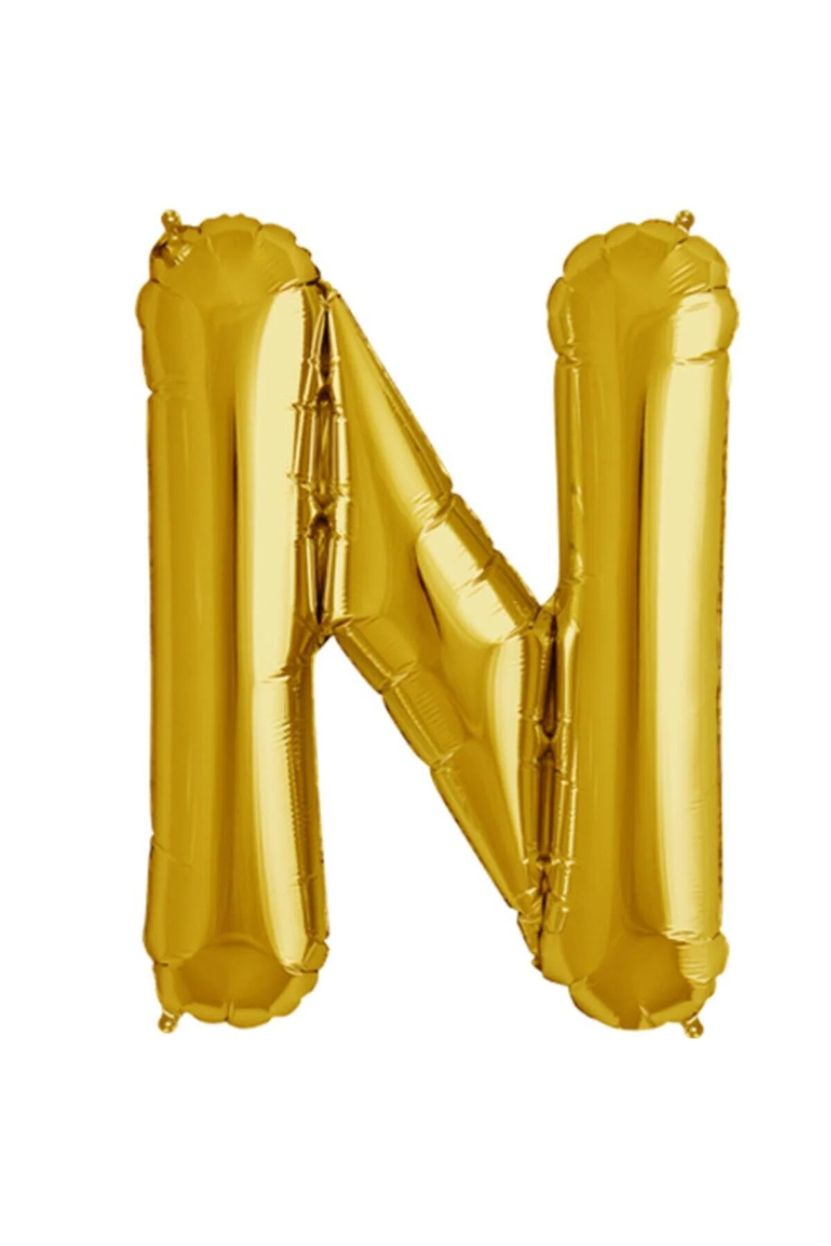16 Inç 35 Cm Altın Folyo Harf Balon N