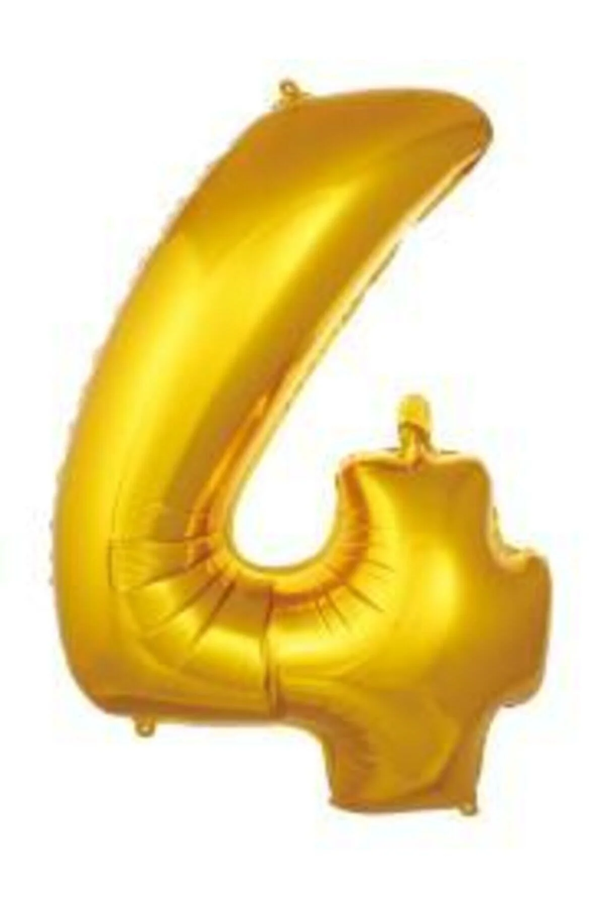 Folyo Rakam Balon 76 Cm Altın 4