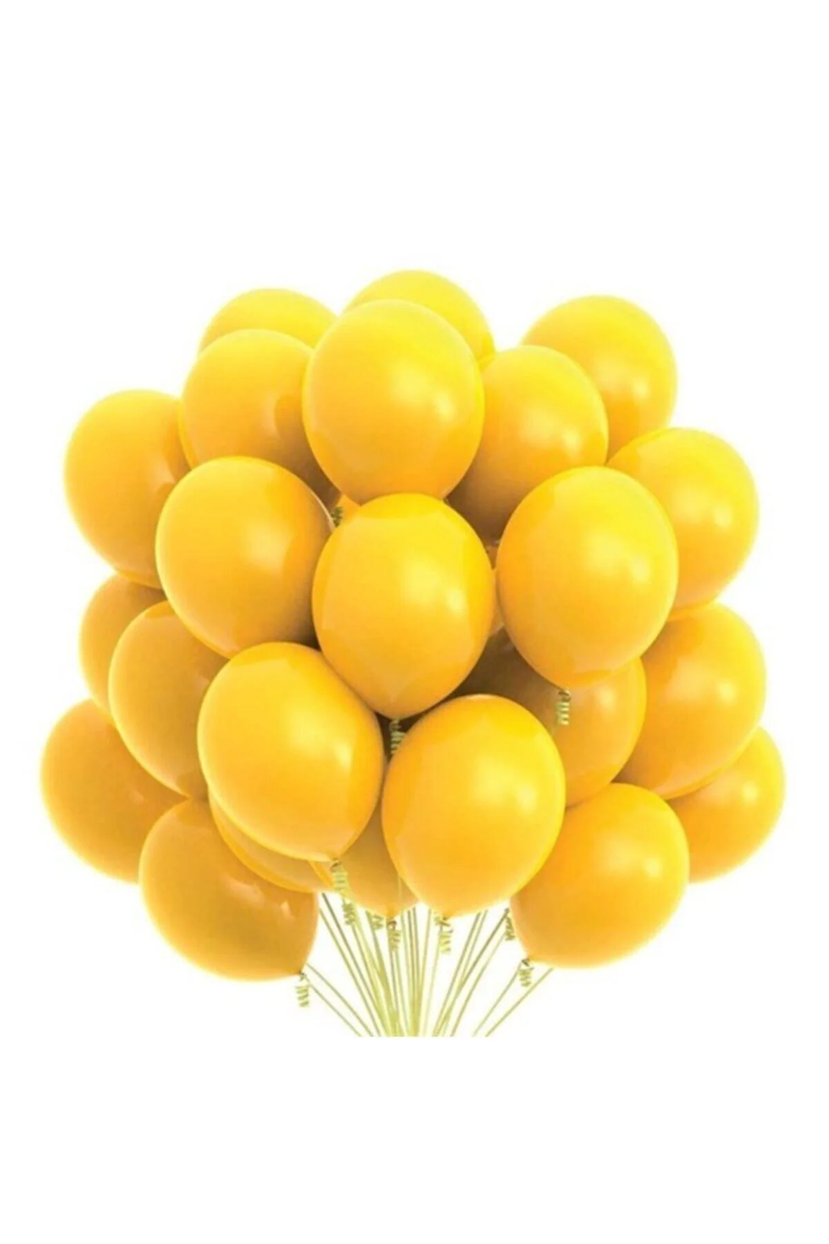 12 Inç Standart Boy Balon 20 Adet Hardal