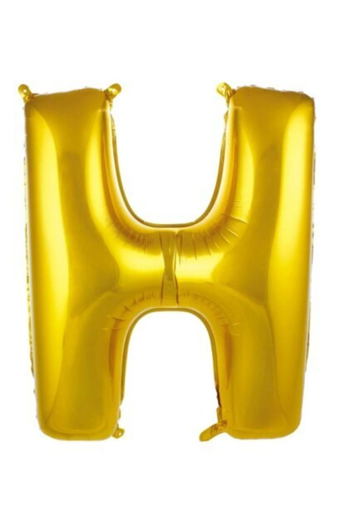 76 Cm Harf Folyo Balon H Harfi Büyük Boy Balon Altın 34 Inç