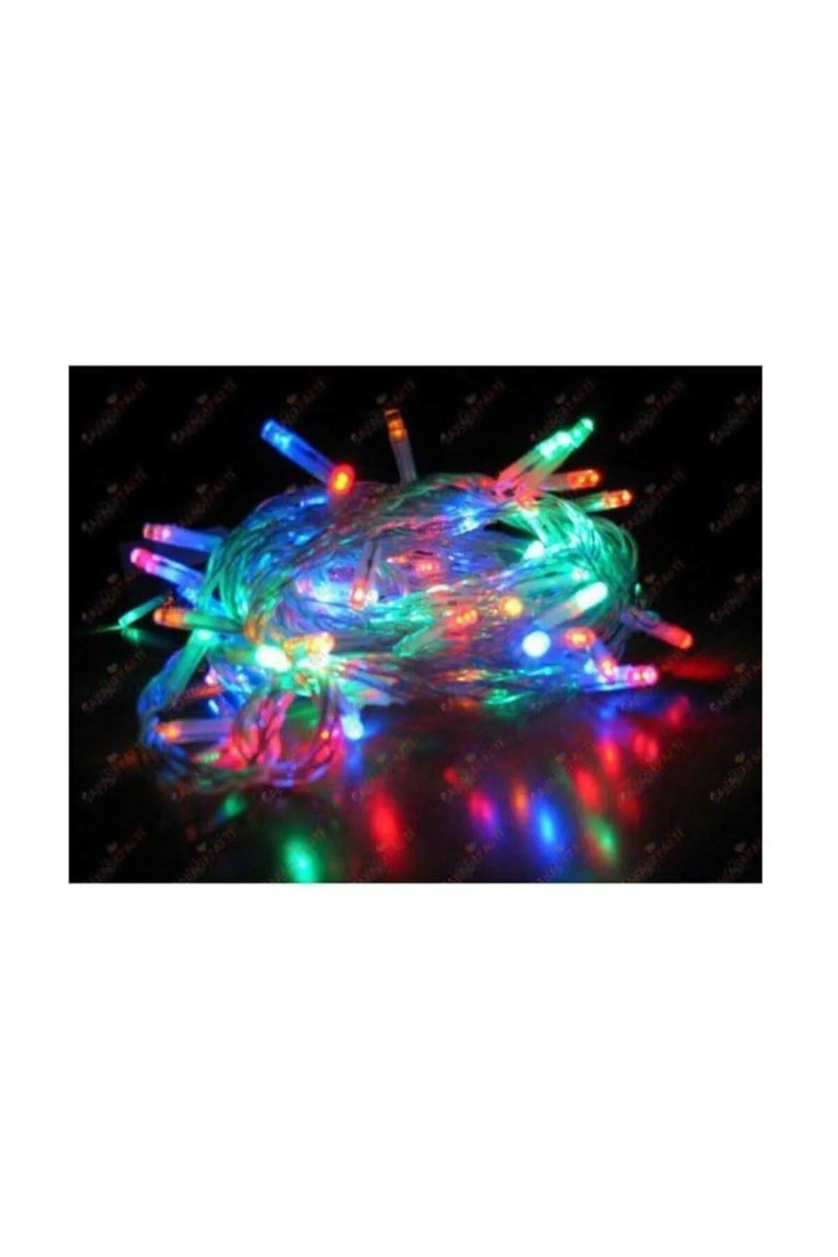 Dekoratif 100 Led Animasyonlu Süs Işık Prizli Karışık Renk 10 Mt - PEKSHOP Görsel 4