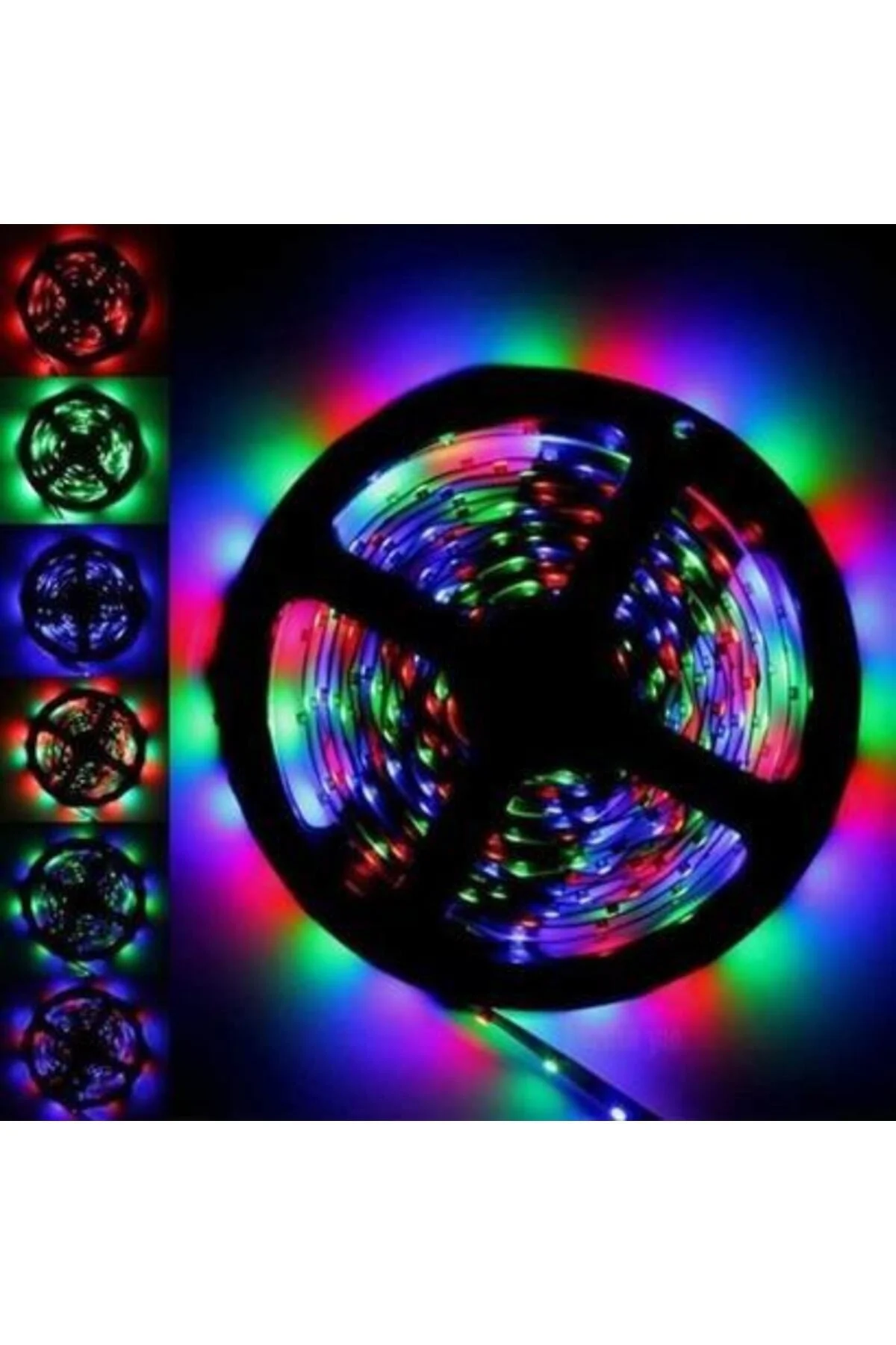 Buffer® 5 Mt 20 Fonksiyonlu Uzaktan Kumandalı Rgb Gaming Led Şerit Işık - HomeCare Görsel 6