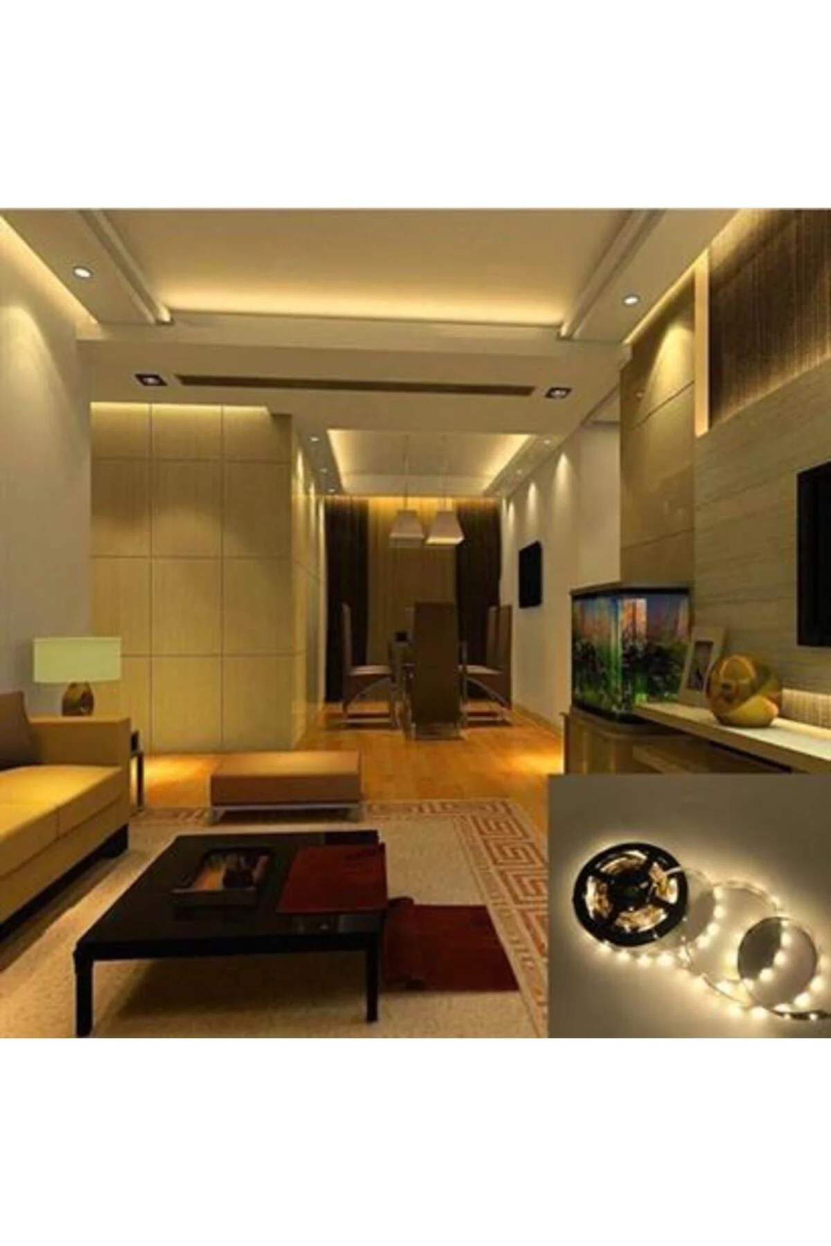 Buffer® 5 Mt 20 Fonksiyonlu Uzaktan Kumandalı Rgb Gaming Led Şerit Işık - HomeCare Görsel 5