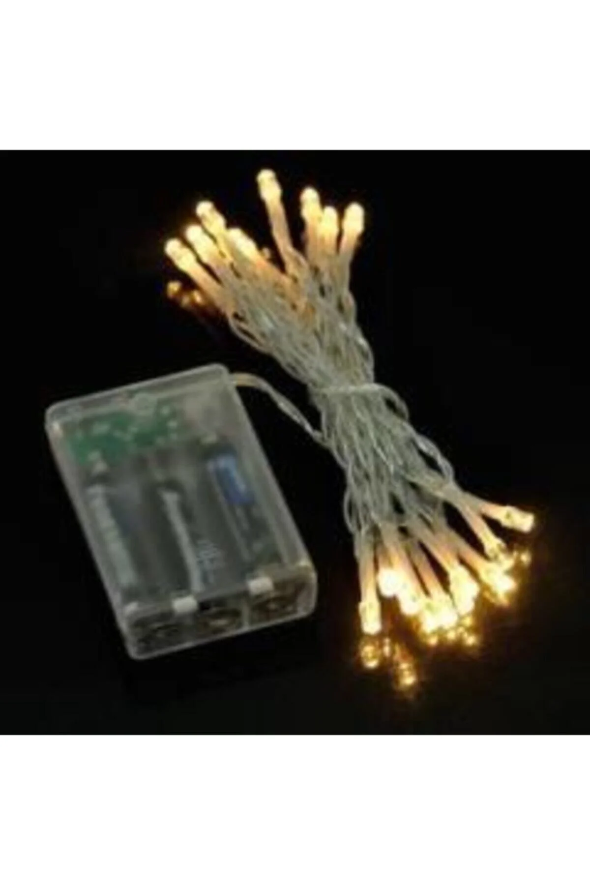 10 Metre Pilli Peri Led Gün Işığı Sarı Renk