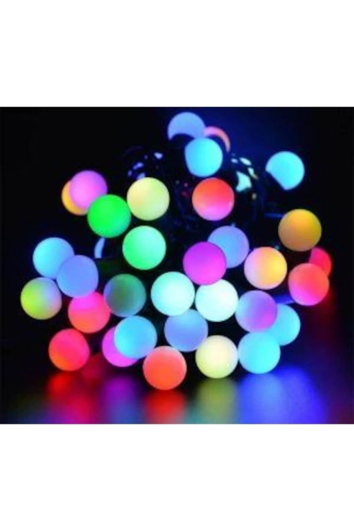 Yılbaşı Çam Ağaç Süsü Işığı Rgb Led Şerit Dekor Lambası Işık Topu - PEKSHOP Görsel 5