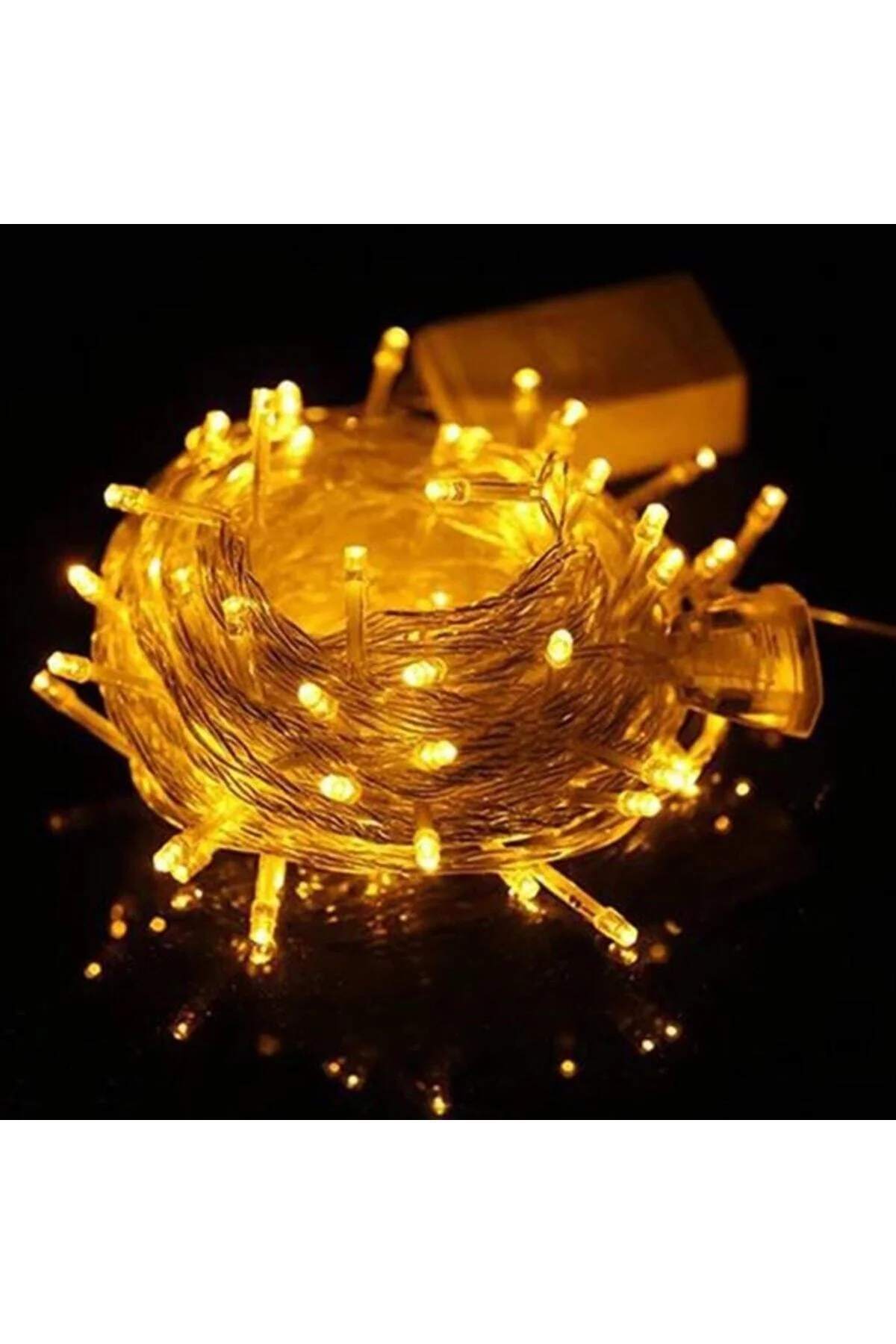 100 Ledl Pilli Led Işık Dekoratif Led Işık Zinciri Gün Işığı Led - HomeCare Görsel 5