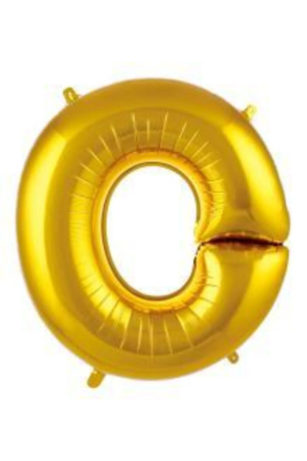 40 Inç 100 Cm Altın Folyo Harf Balon O