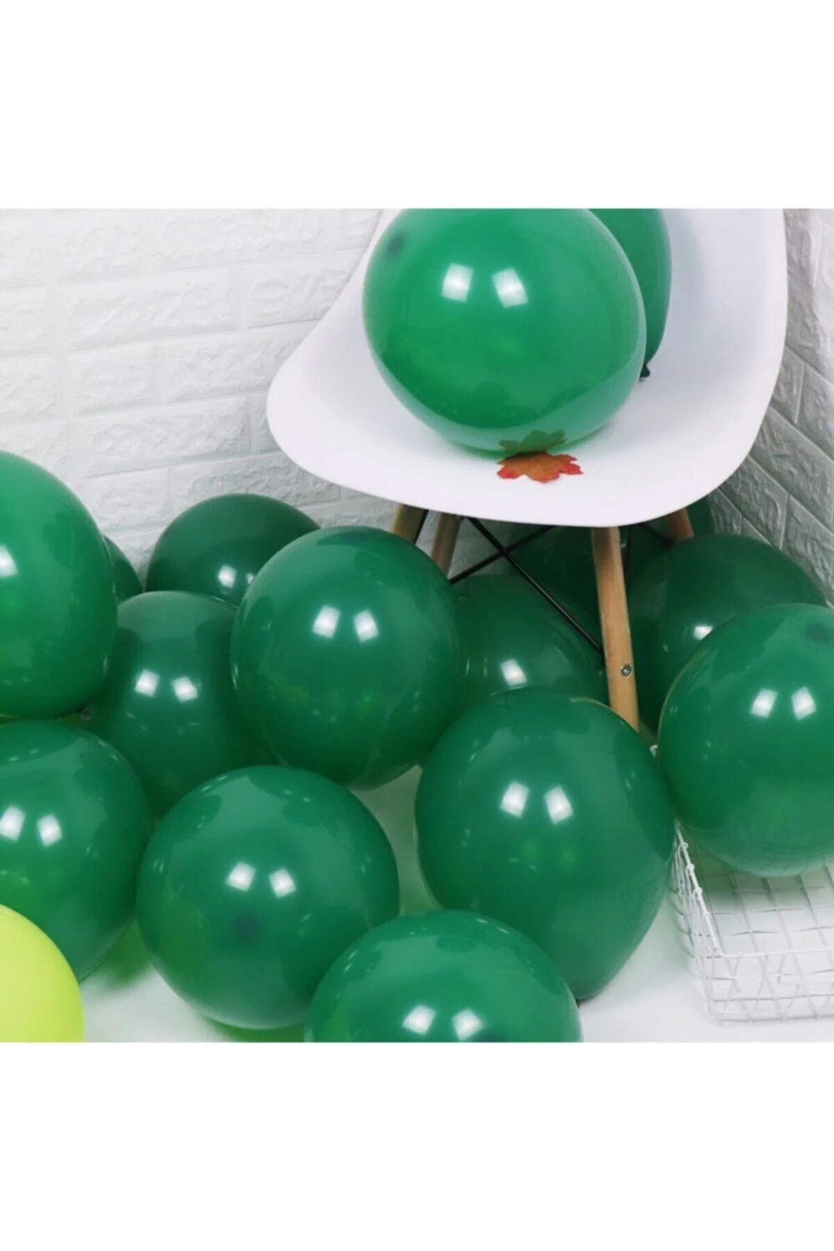 12 Inç Standart Boy Pastel Balon 50 Adet Koyu Yeşil
