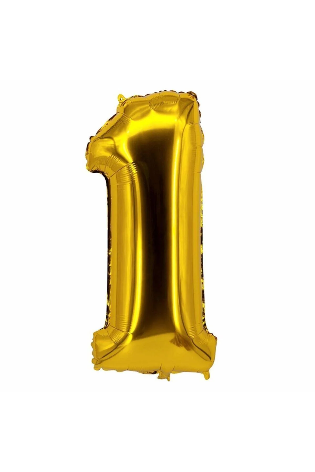 16 Inç 35 Cm Altın Rakam Folyo Balon 1