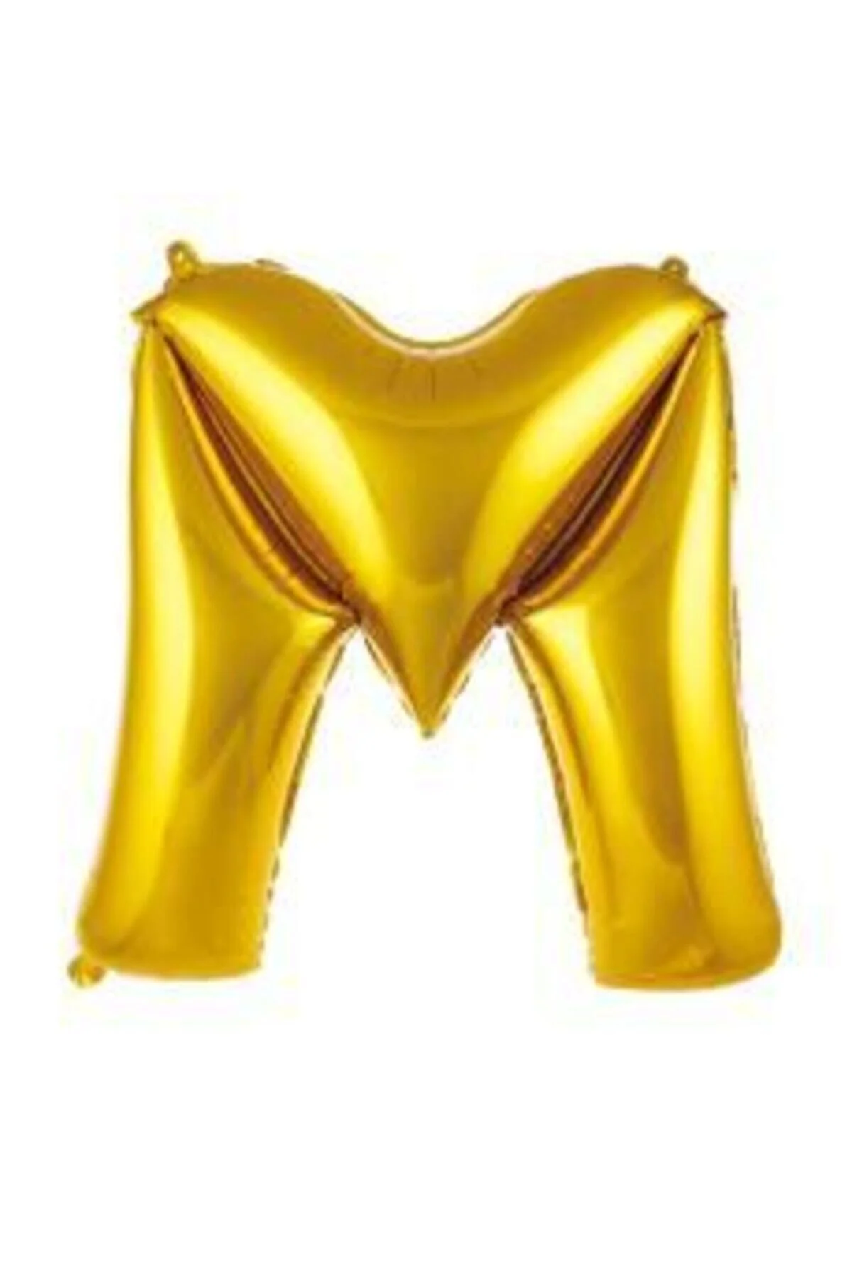 34 Inç 76 Cm Altın Folyo Harf Balon M