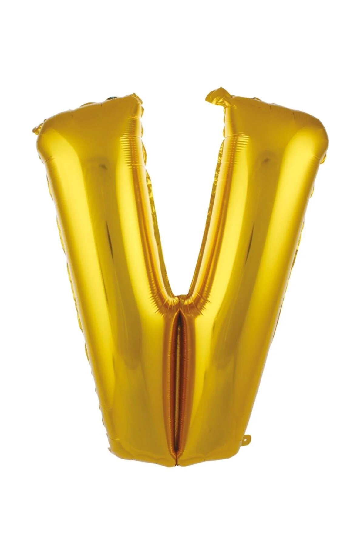 76 Cm Harf Folyo Balon V Harfi Balon Altın 34 Inç