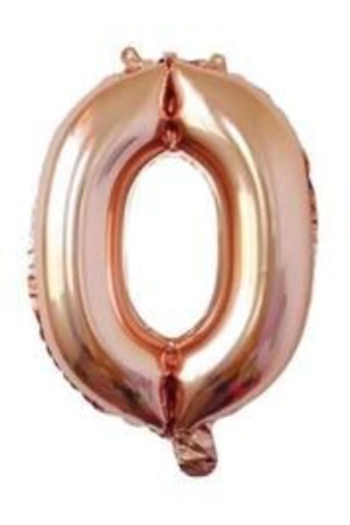 40 Inç 100 Cm Rose Gold Folyo Harf Balon O