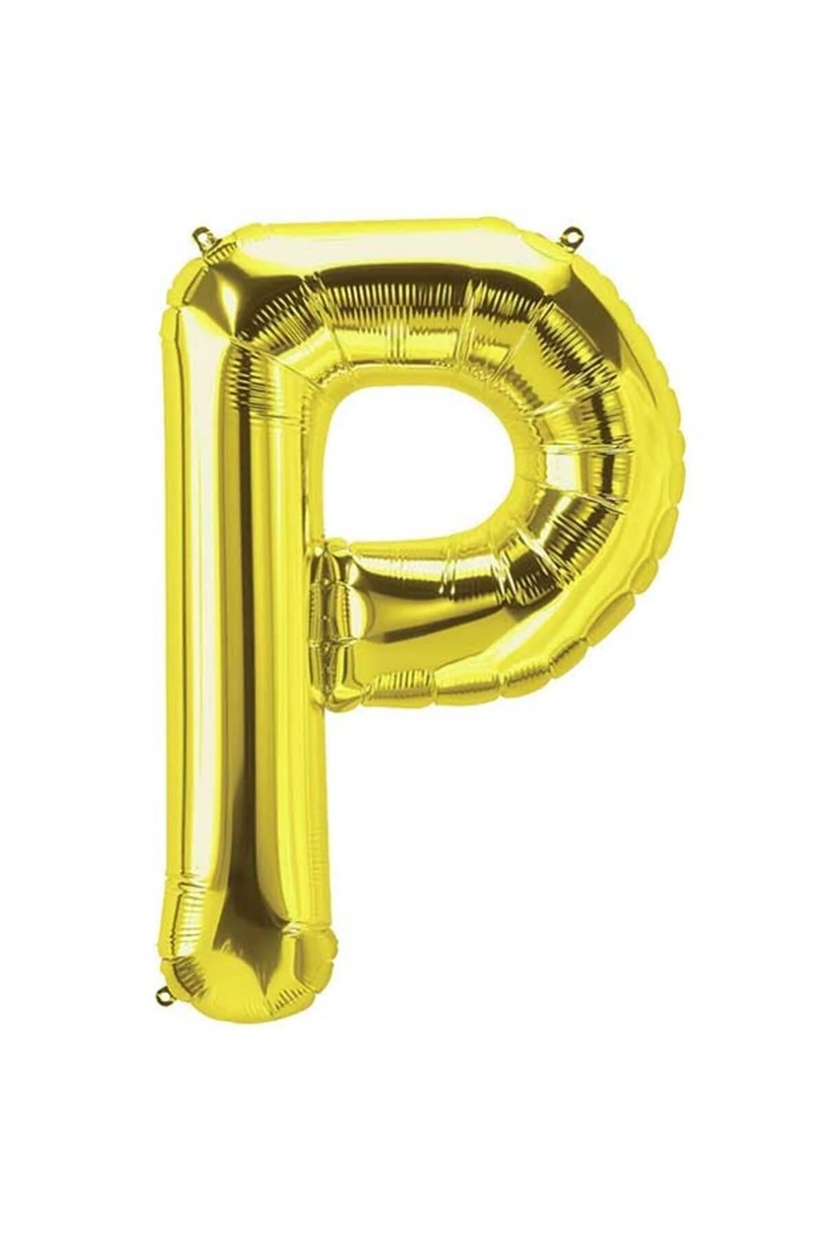 P Harf Folyo Gold Renk Balon Küçük 35 Cm