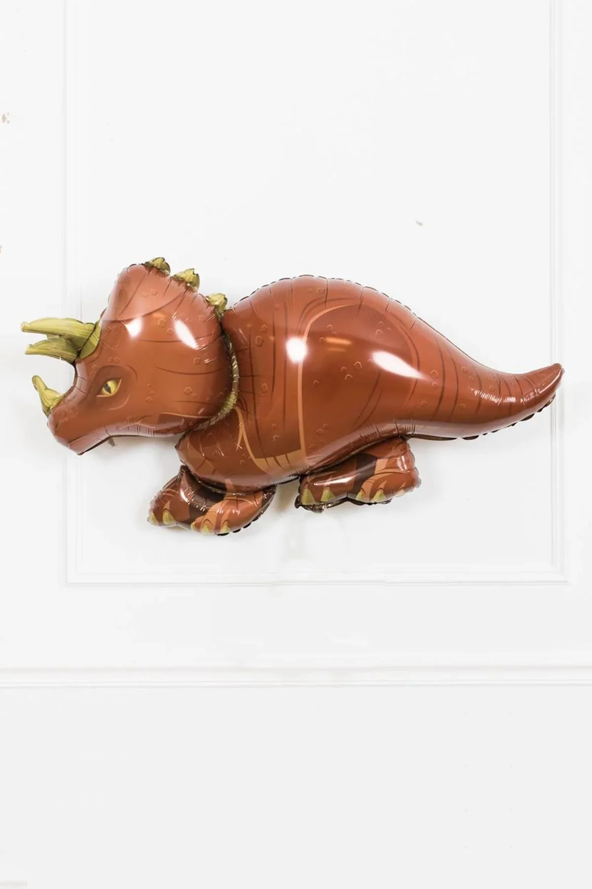Dinozor Folyo Balon Triceratops Dinazor Balon Doğum Günü Balonu 110cm - PEKSHOP Görsel 2