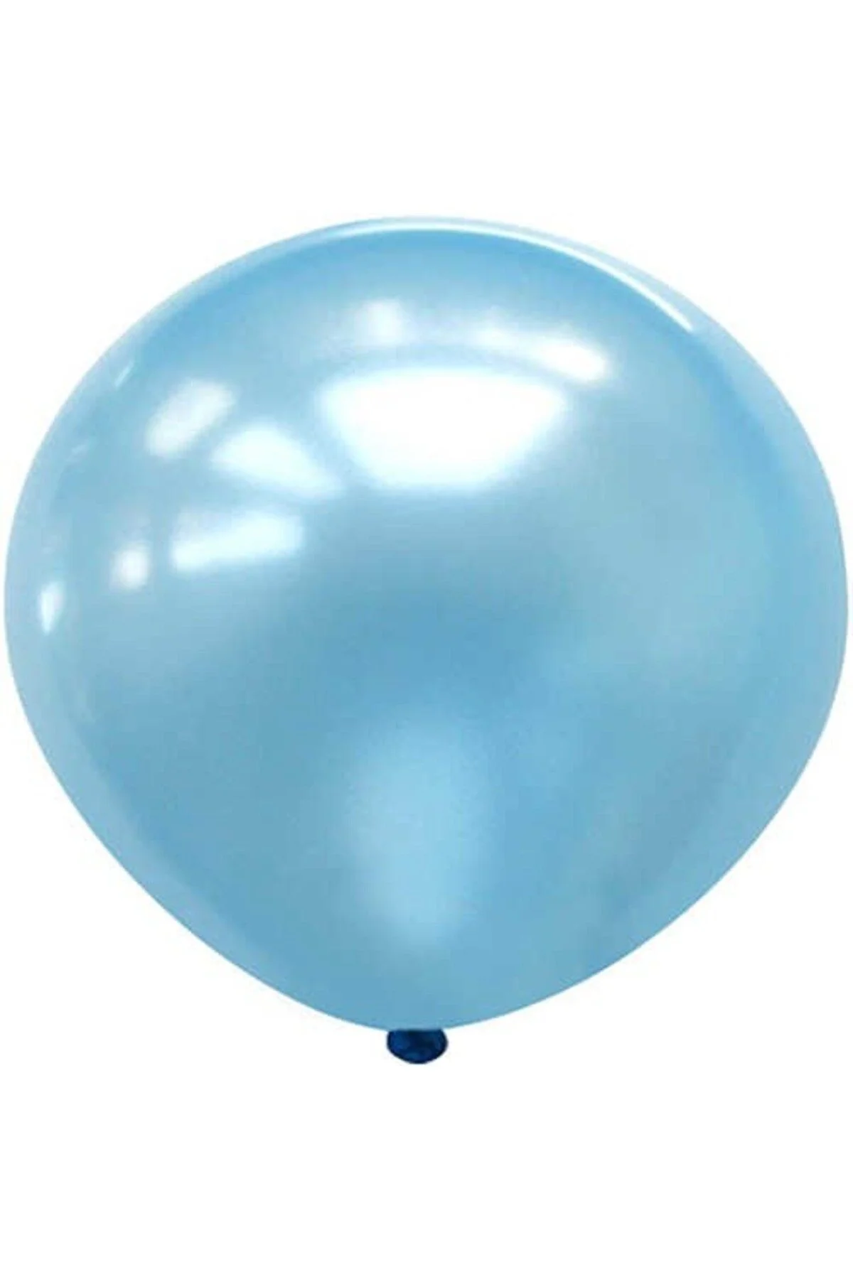 Mavi Metalik Balon 20 Adet - Partioutlet Görsel 2
