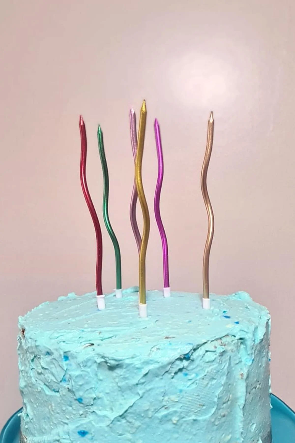 Pasta Mumu Spiral Metalik Renk Mum 6 lı - PEKSHOP Görsel 2
