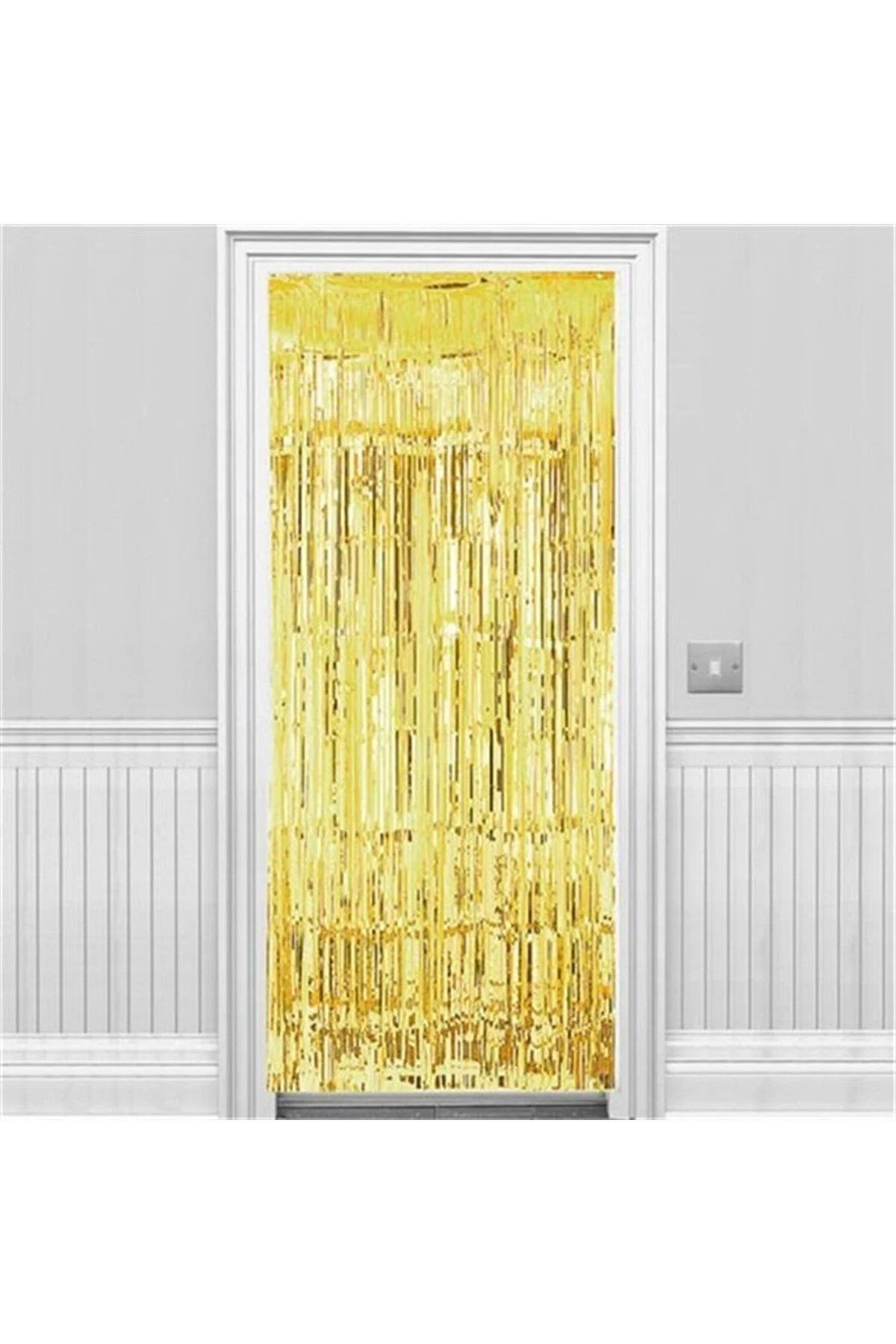 Gold Saçaklı Perde Kapı Süsü