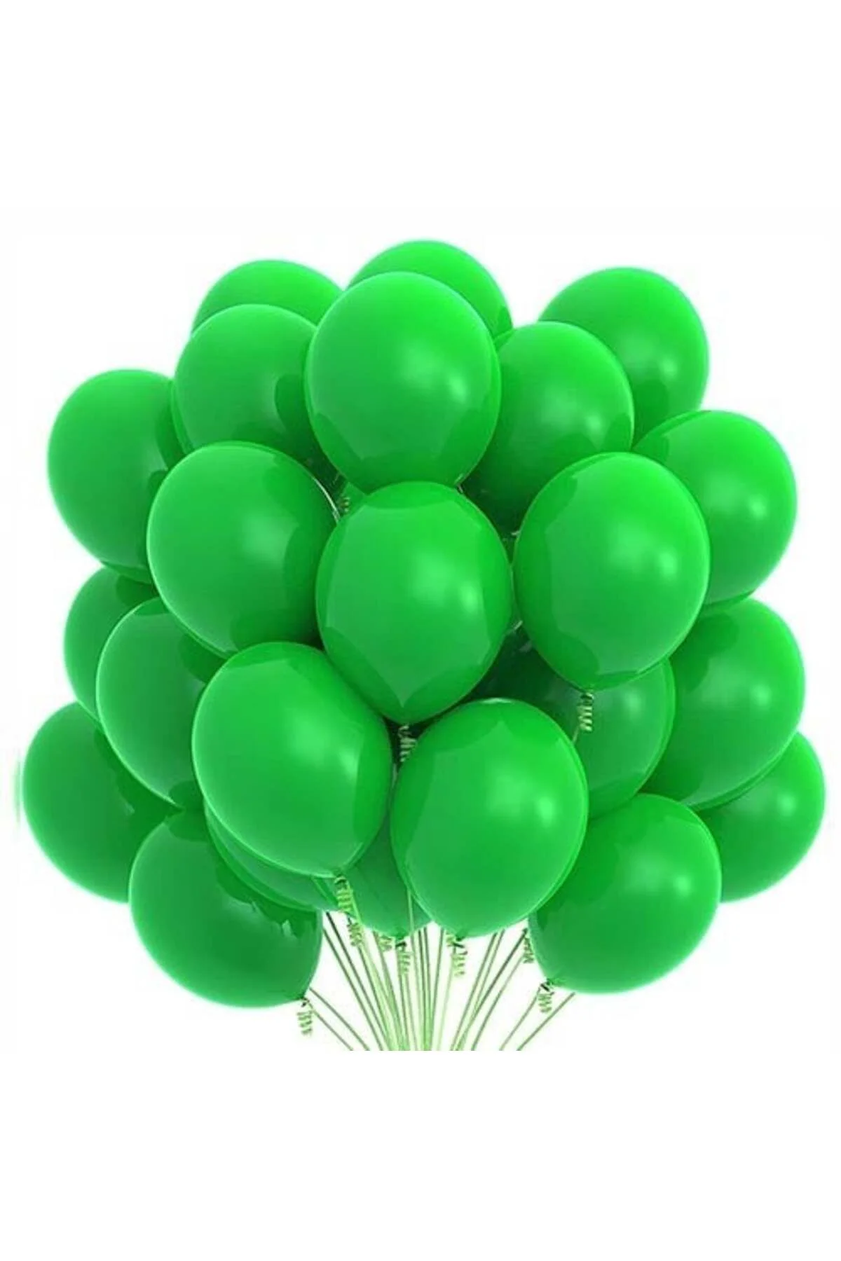 Koyu Yeşil Pastel Balon 20 Adet