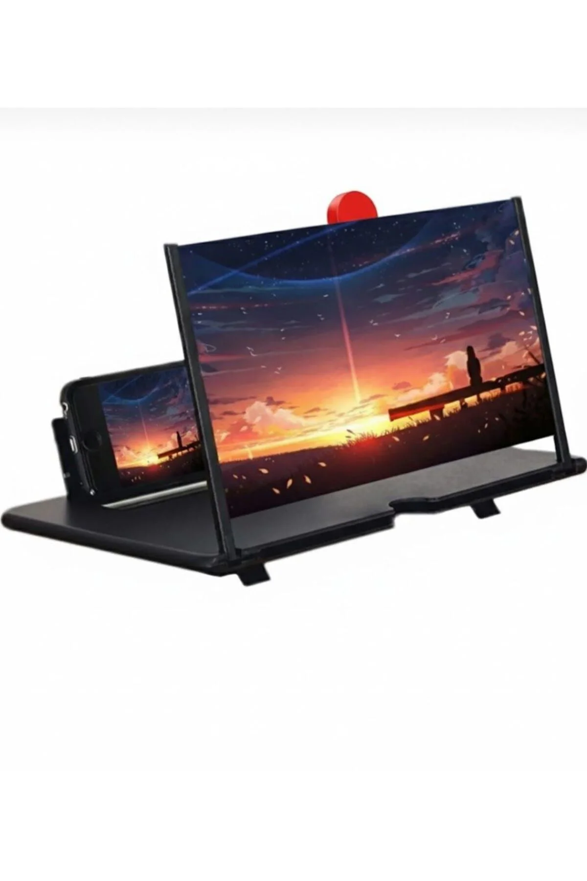 Telefon Ekran Büyüteci Görüntü Büyütme Geniş Ekran Video Ekran Büyütücü 3d Hd Standlı - Jetcom Görsel 3
