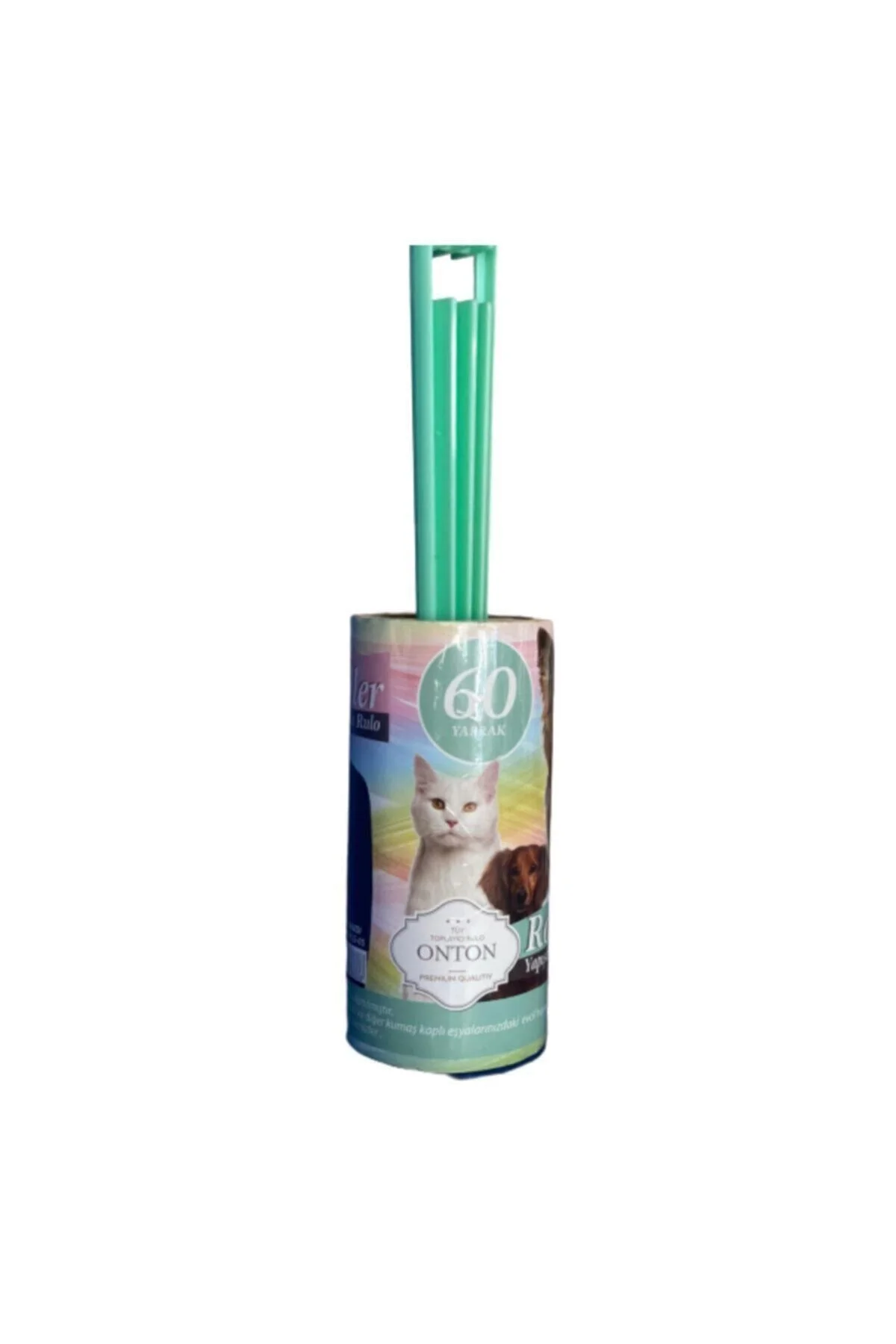 1 Adet Premium Quality Kedi Köpek Tüy Toplayıcı 60 Yaprak Rulo - Onton Görsel 2