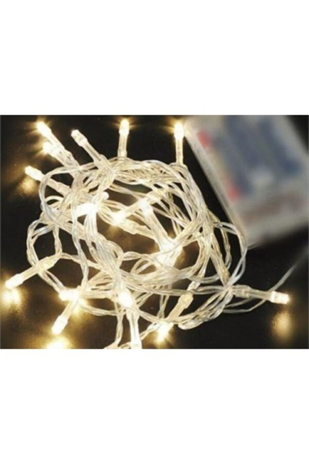 Şeffaf Kablolu Karışık Renkli Led Işık 10 Metre - rennway Görsel 3
