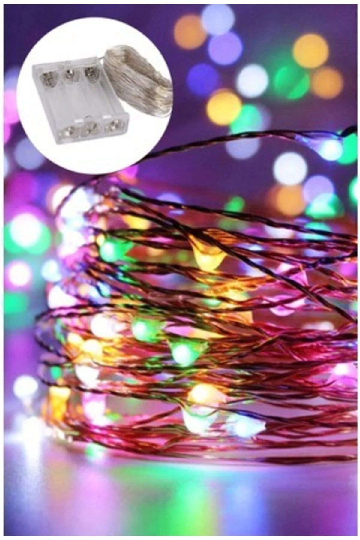 Pilli Peri Led Işık 10 Metre (rgb) - LEDON Görsel 2