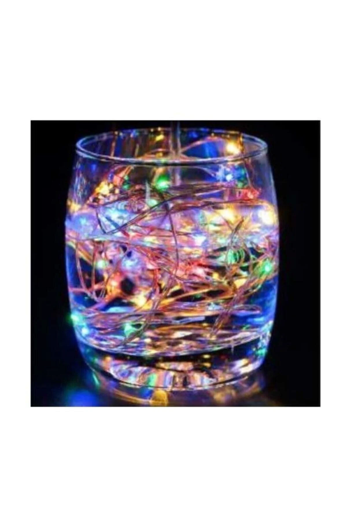 Dekoratif 100 Led Animasyonlu Süs Işık Prizli Karışık Renk 10 Mt