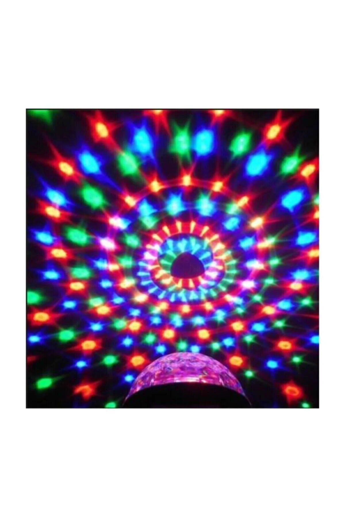 Disko Topu Rgb Ledli Bluetooth Hoparlör Sese Duyarlı -kumandalı - pazariz Görsel 5