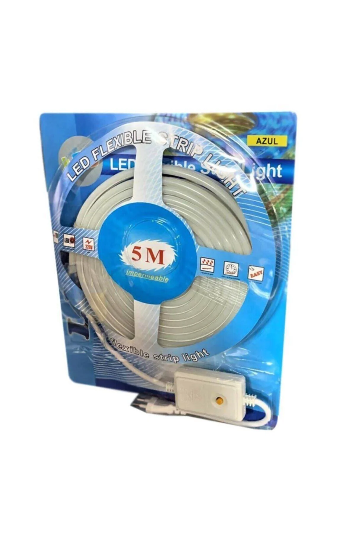 5 M Neon Hortum Led Çok Renkli Aydınlatma On Off Kumandalı Hortum Led Aydınlatma