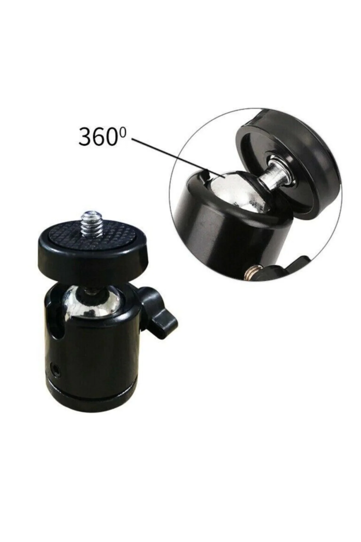 10inç 26cm Youtube Instagram Tiktok Selfie Stüdyo Video Fotoğraf Ring Light Tripod Led Halka Işık - rennway Görsel 3
