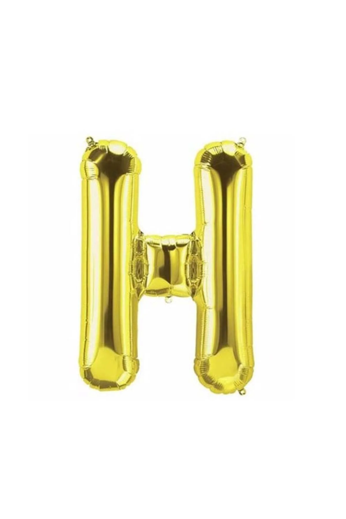 H Harf Folyo Gold Renk Balon Küçük 35 Cm