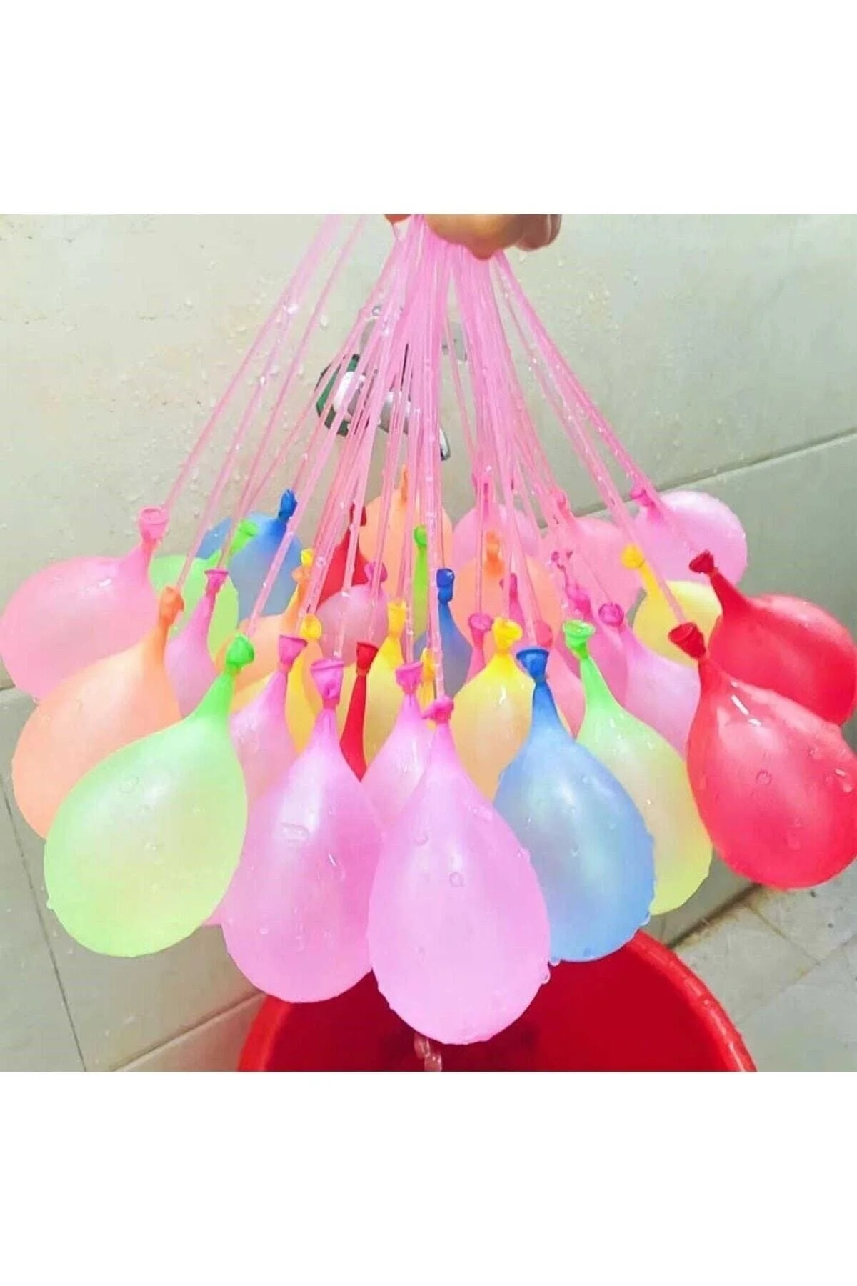 Su Balonu Yaz Plaj Partisi Su Balonu Bombası Savaşı Oyuncak Balon Doldurma Aparatı 111 Ad - pazariz Görsel 7