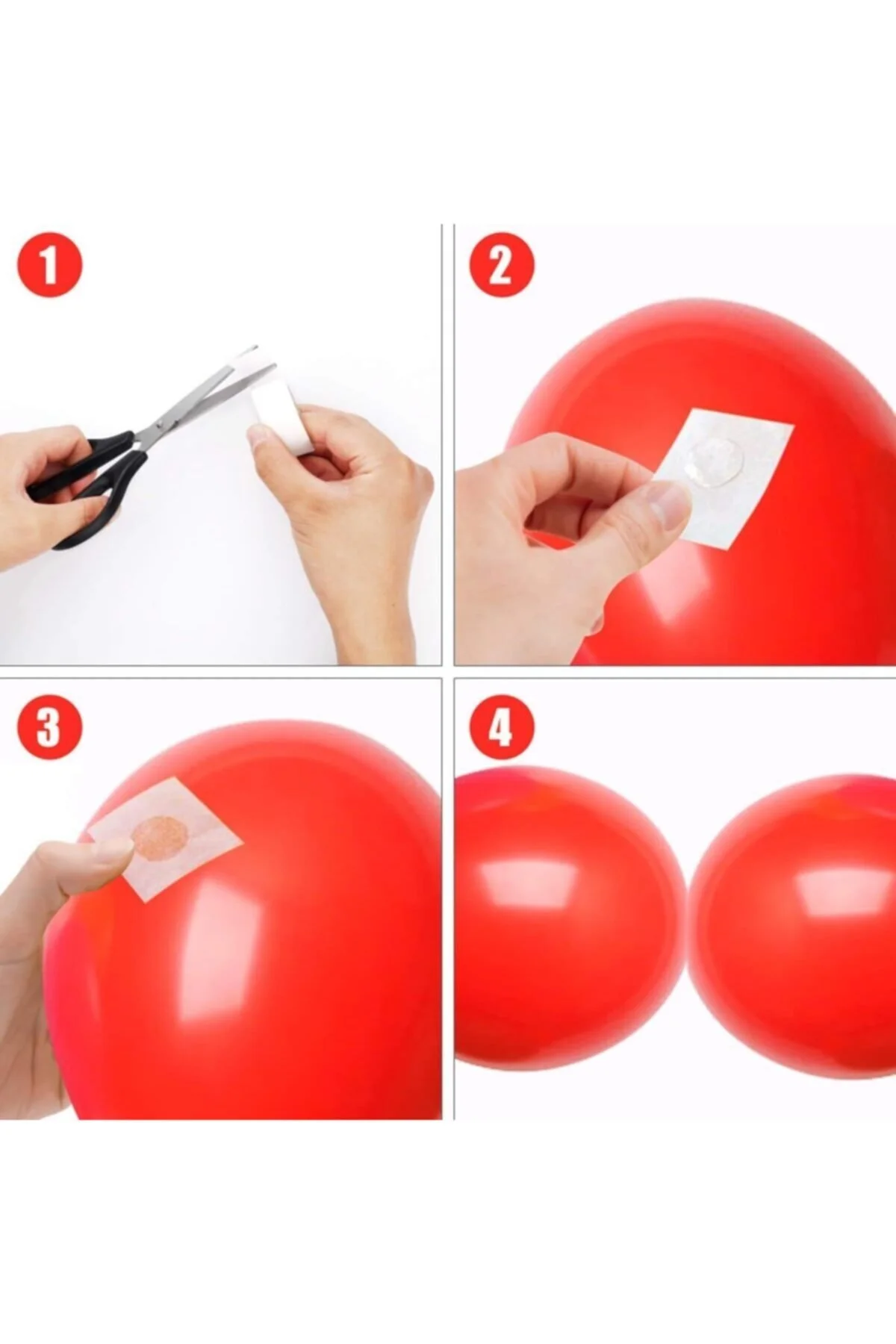 Sticker Damla Model Çift Taraflı Yapışkan Balon Yapıştırıcısı - Trend Avenue Görsel 7