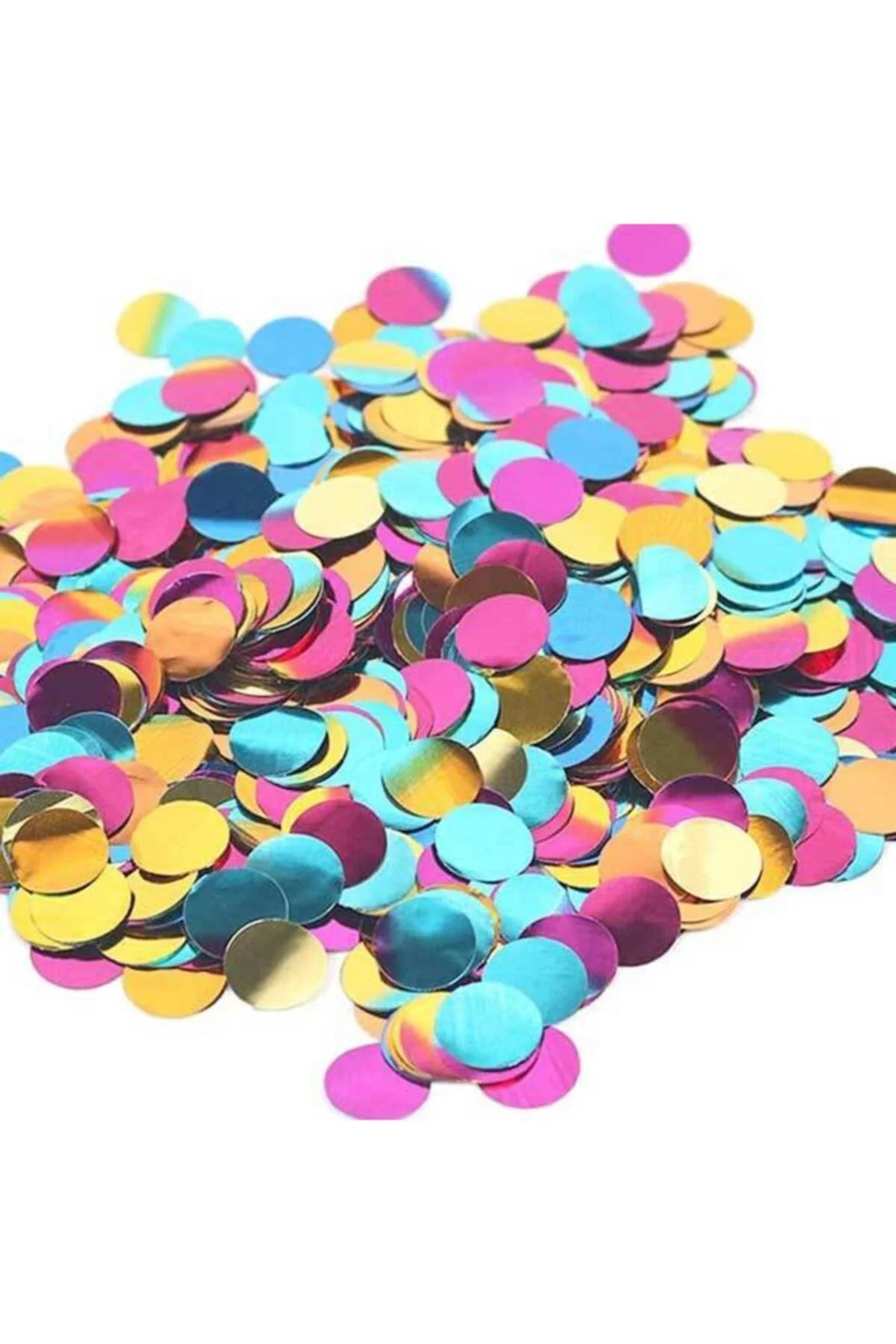 Metalik Balon Konfetisi Karışık Renkli