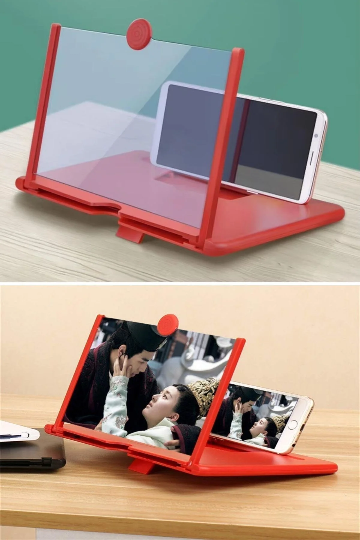 3D SİNEMA Telefon ve Tablet Ekran Aparat 3 Farklı Renk Çeşidi - Aklow akyoleticaret Görsel 7