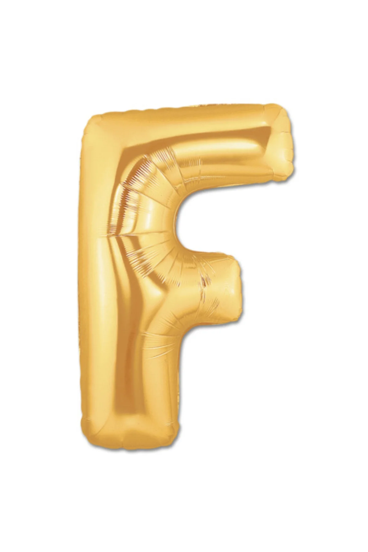 F Harf Folyo Balon Altın Renk 40 inç