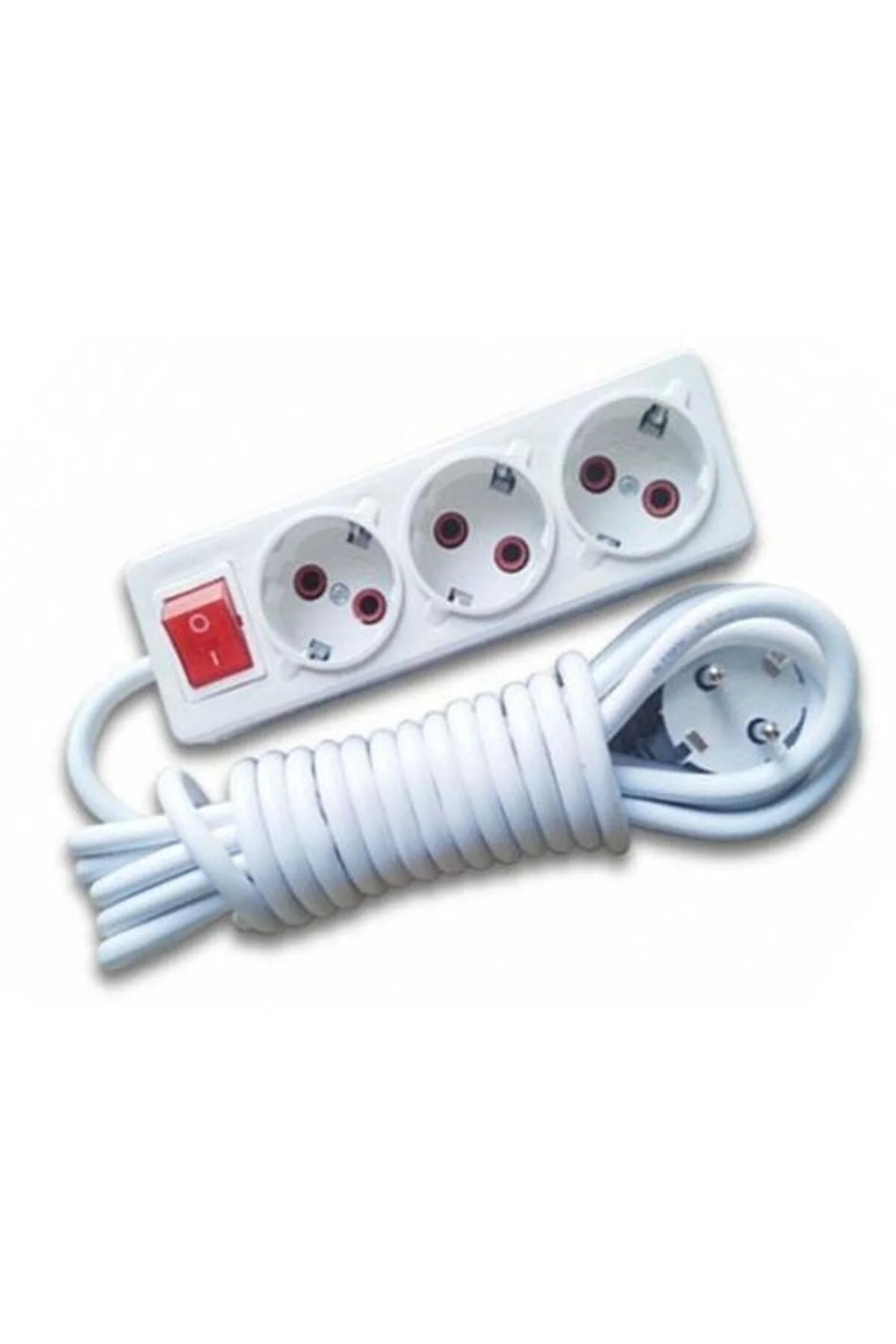 5w Led Ampul + 10 Metre Uzatmalı Anahtarlı 3lü Priz Set - Xnews Görsel 2