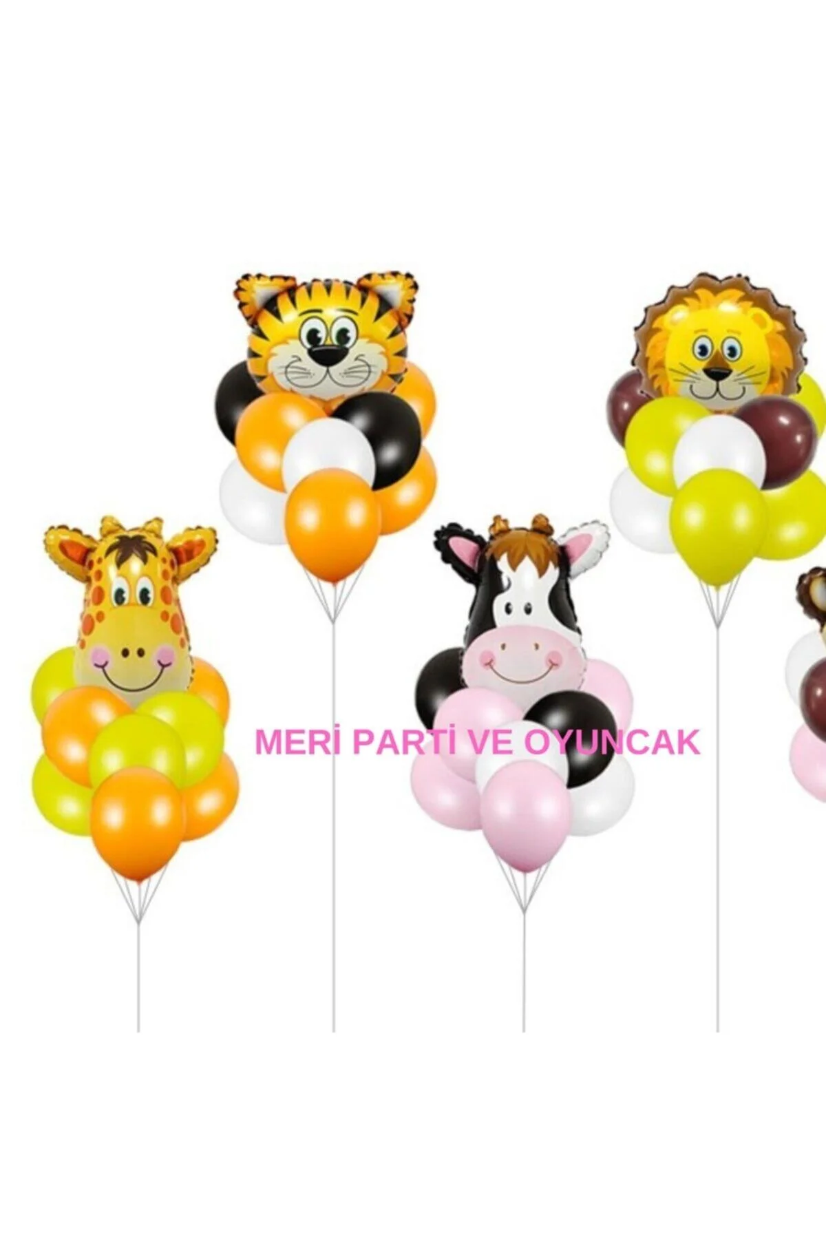 Konsept Balon Set 4 Adet Folyo Balon 30 Adet Metalik Balon