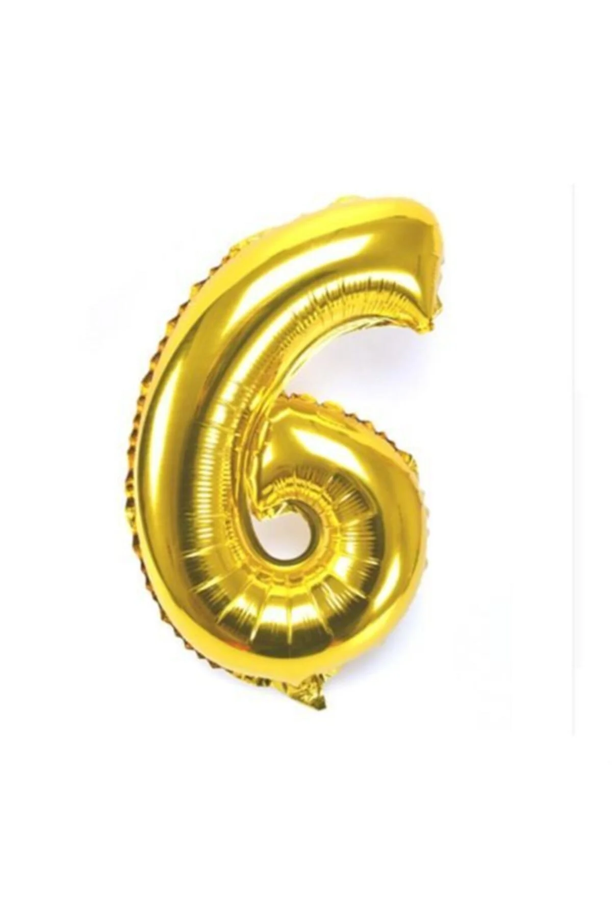 Altın Sarısı Folyo Rakam Balon 1 Metre - Trend Avenue Görsel 2