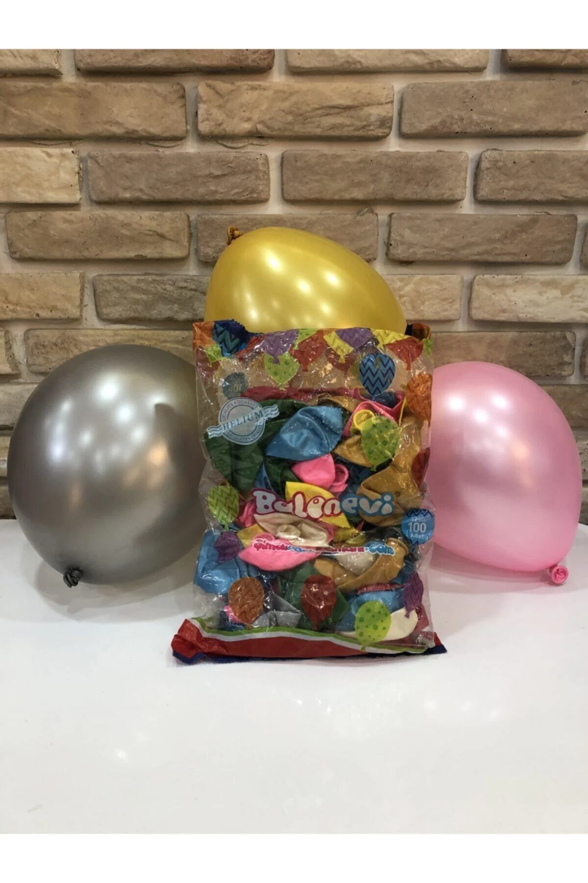 Fırsat Ayı Balon 100 Adet Şimdi Zamanı 12 Inch (100 Adet) Kapalı Ambala - Firsat Ayi Görsel 5