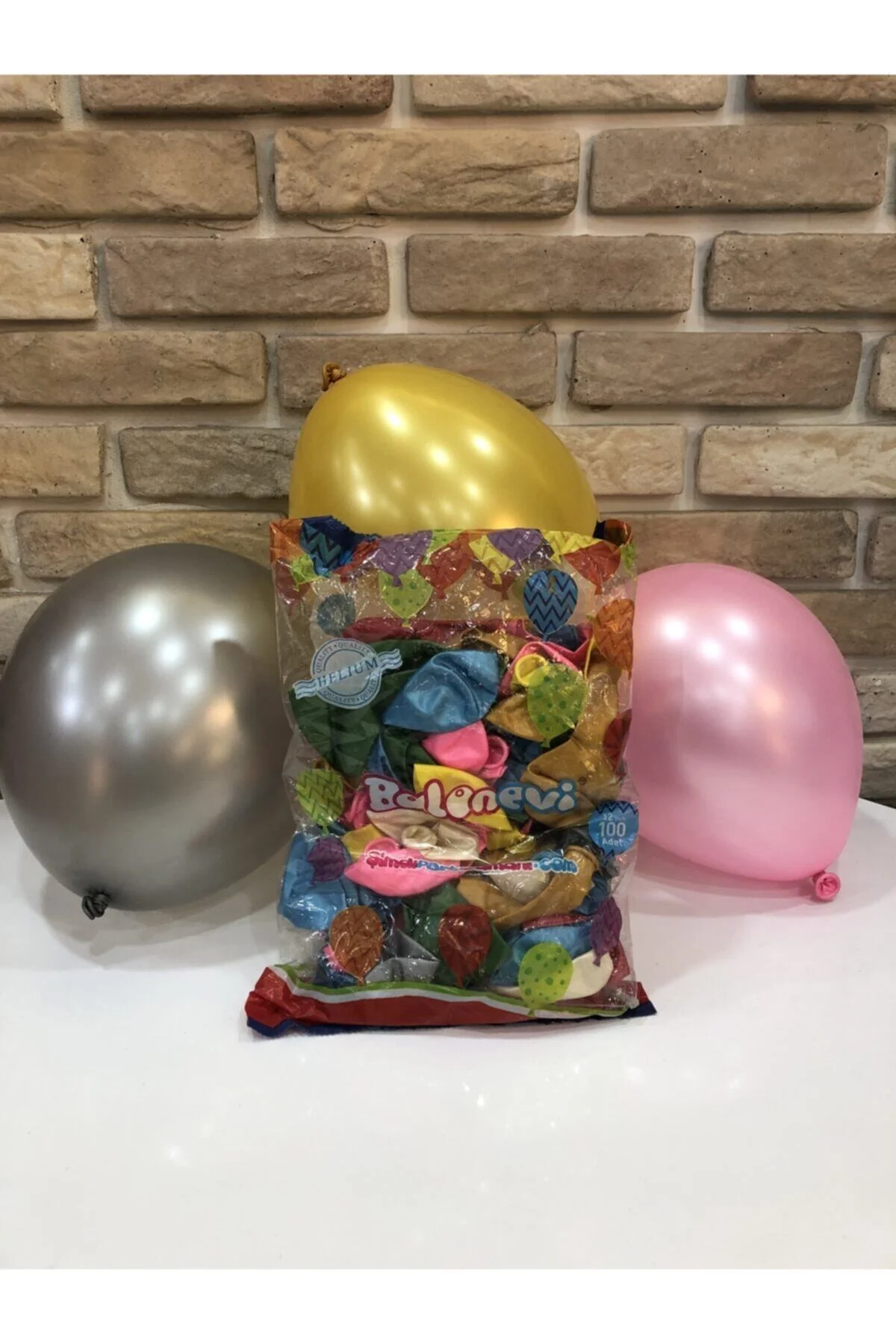 Fırsat Ayı Balon 100 Adet Şimdi Zamanı 12 Inch (100 Adet) Kapalı Ambala - Firsat Ayi Görsel 4