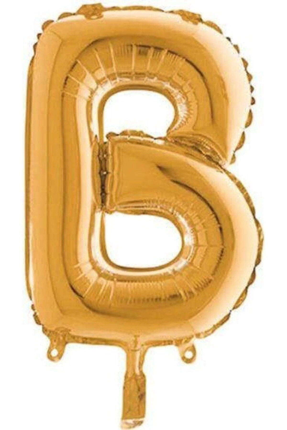 Fırsat Ayı Gold Renk Folyo Balon B Harfli Helyum Balon 100 Cm Dev Boy