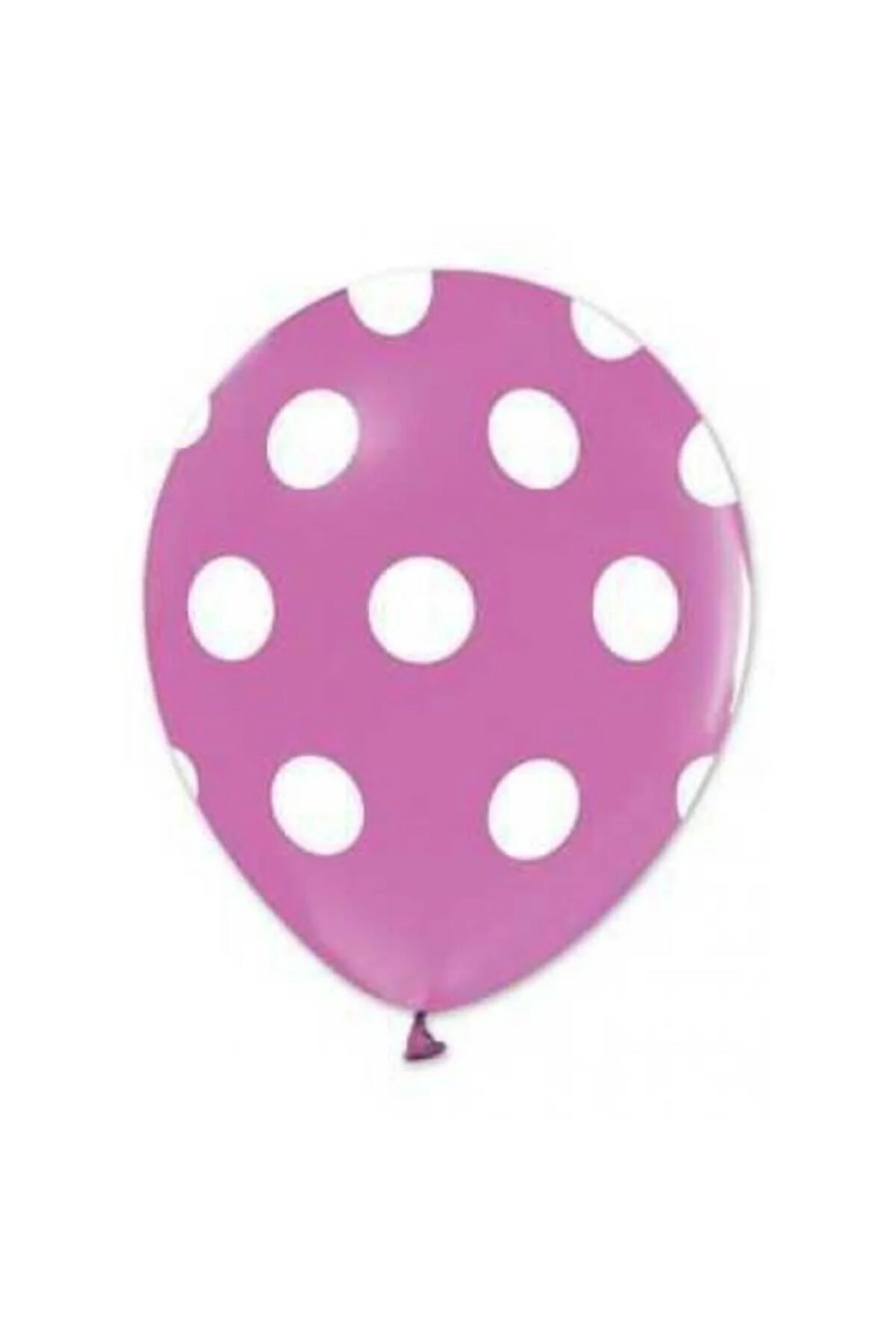 Fırsat Ayı Puantiyeli Lila Balon 5'li Paket - Firsat Ayi Görsel 2