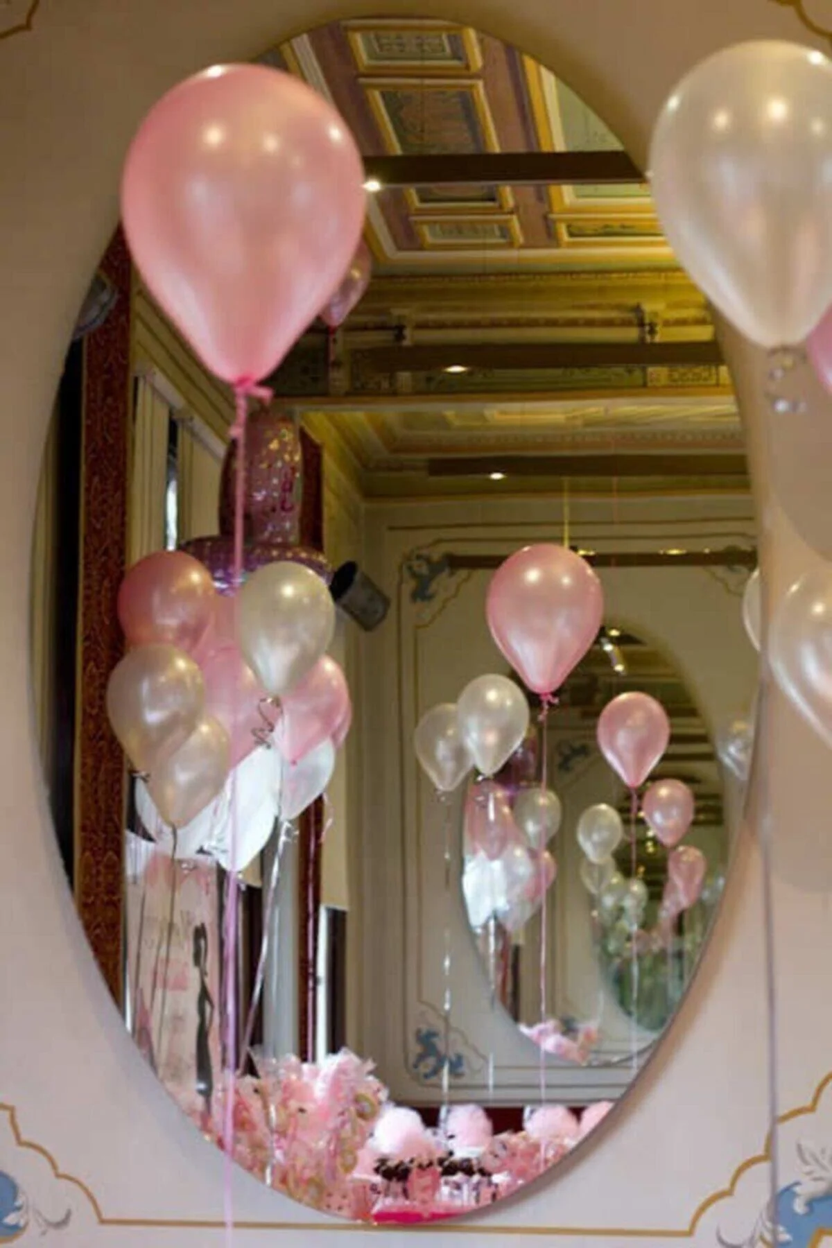 Fırsat Ayı Metalik Sedefli (pembe -gümüş Karışık) Uçan Balon 100 Adet - Firsat Ayi Görsel 3