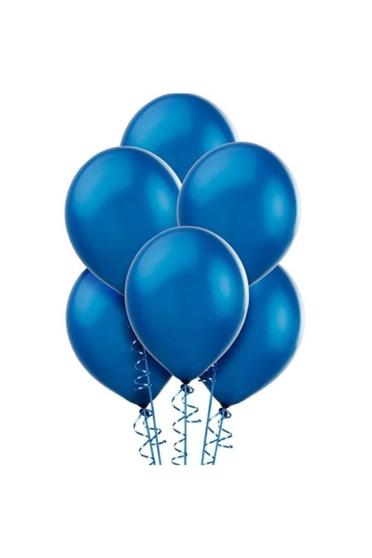 Fırsat Ayı Metalik Balon Mavi (20 Adet)--dogum Günü - Firsat Ayi Görsel 2