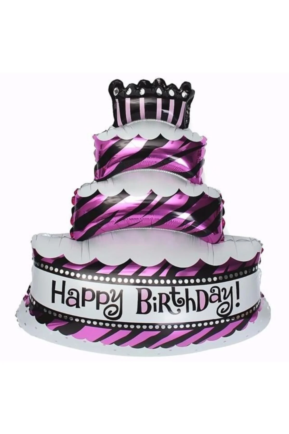Fırsat Ayı Happy Birthday Pastalı Folyo Balon