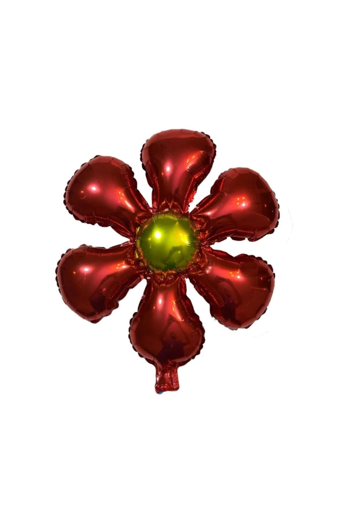 Fırsat Ayı Kırmızı Çiçek Figürlü Folyo - Folyo Balon - 18 Inç