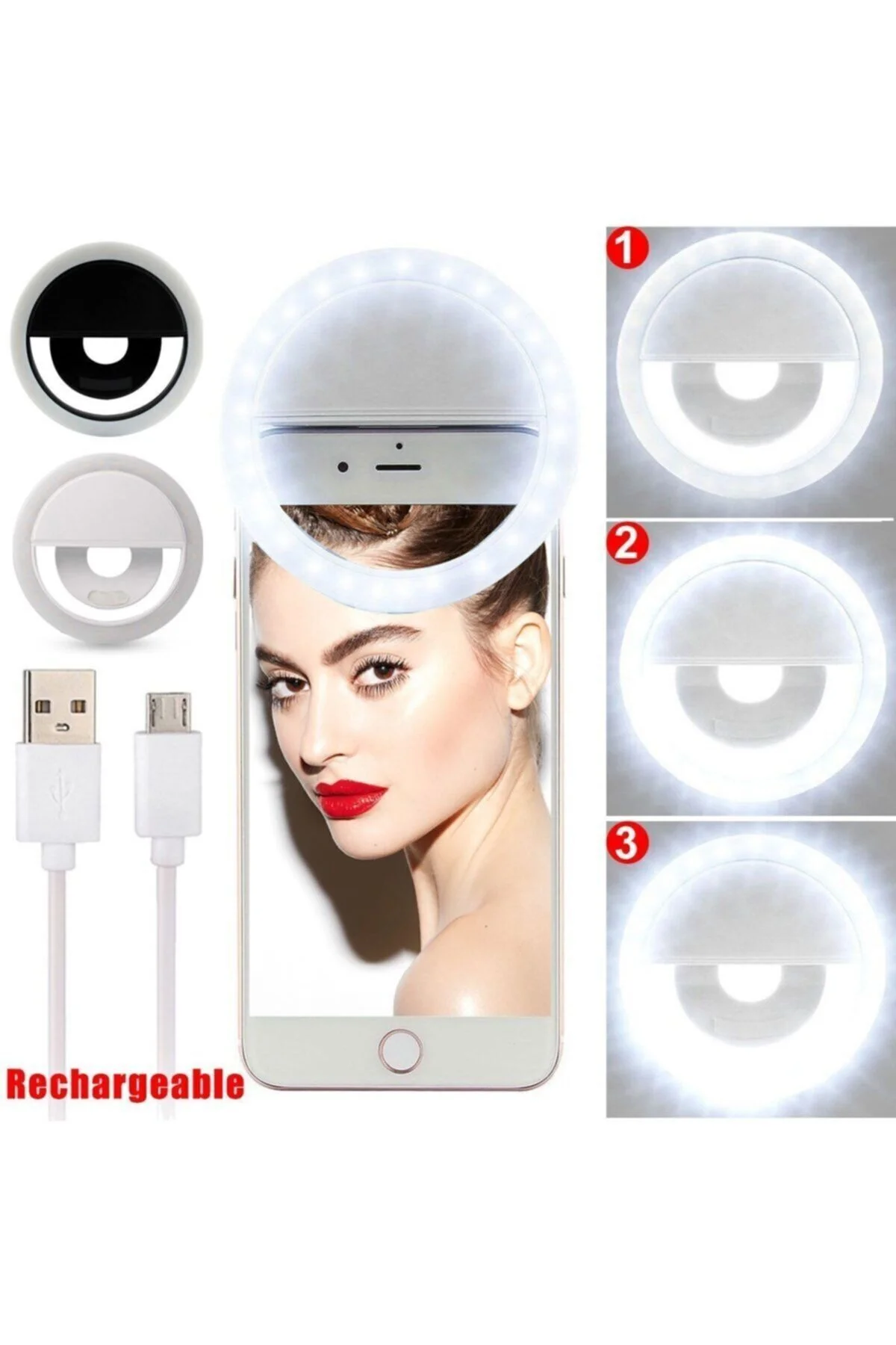 Selfie Işığı Light Ring - pazariz Görsel 4