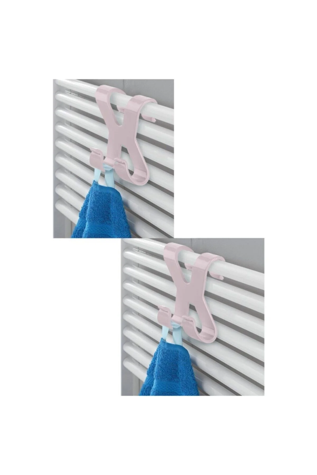 Banyo Havlupan Askılık Geçmeli Banyo Askısı Havlu Duş Askı 4 Adet - pazariz Görsel 4