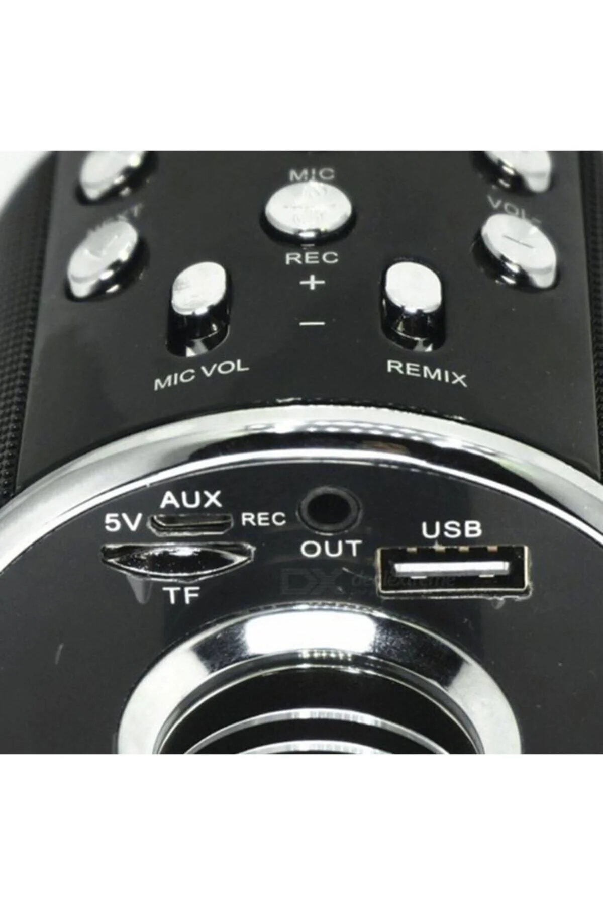Wster Ws-858 Karaoke Mikrofon Bluetooth Hoparlör Aux Usb Mikro Sd Kart Girişli - GAMER Görsel 2